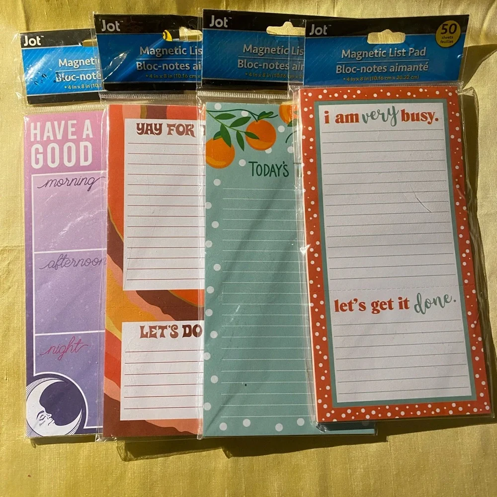 Jot Magnetic List Pads Set